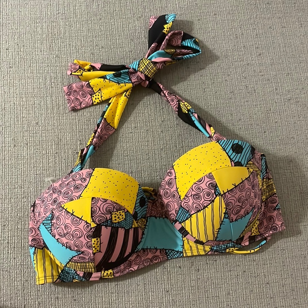 The Nightmare Before Christmas Sally Halter Swim Top